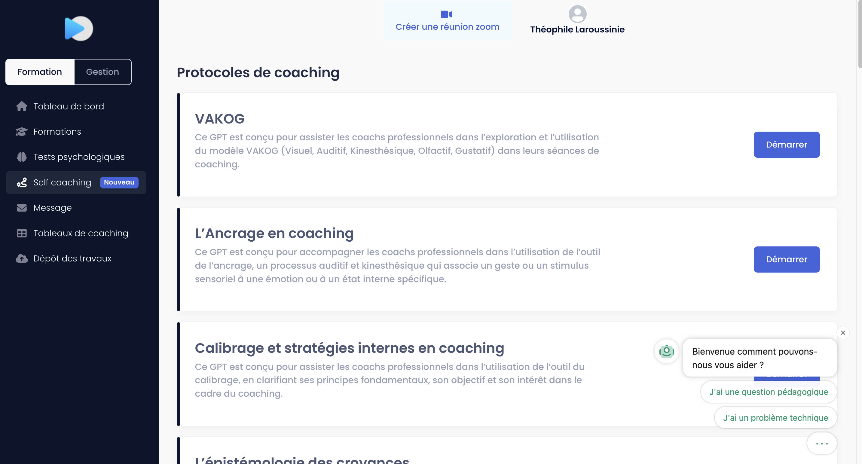 Self-coaching