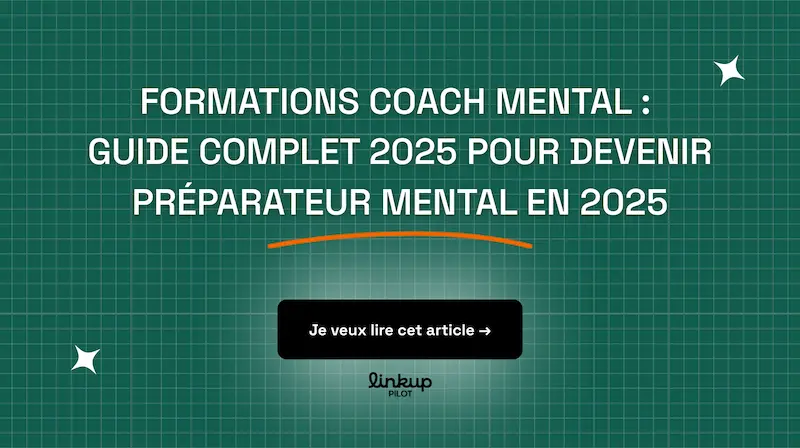 Formations coach mental : Guide complet 2025 pour devenir préparateur mental en 2025