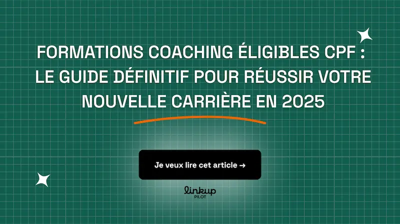 Formations coaching éligibles CPF : le guide définitif pour réussir votre nouvelle carrière en 2025